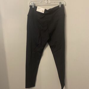 Soft Surroundings Legging/Ankle Black Cozy Leggings Womens Sz Medium Petite NWT